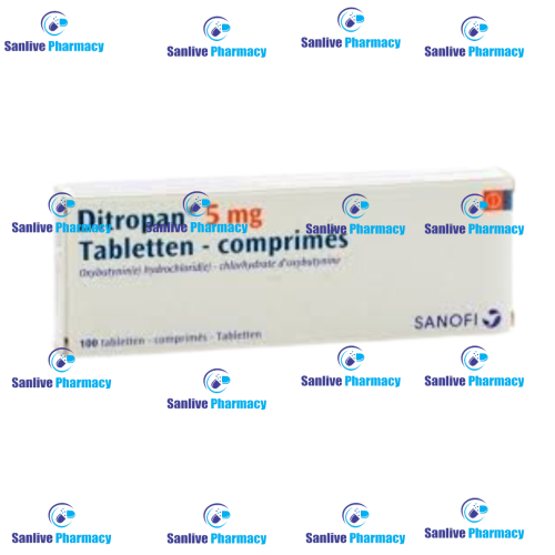 Ditropan 5mg Tablet (84 Tablets)